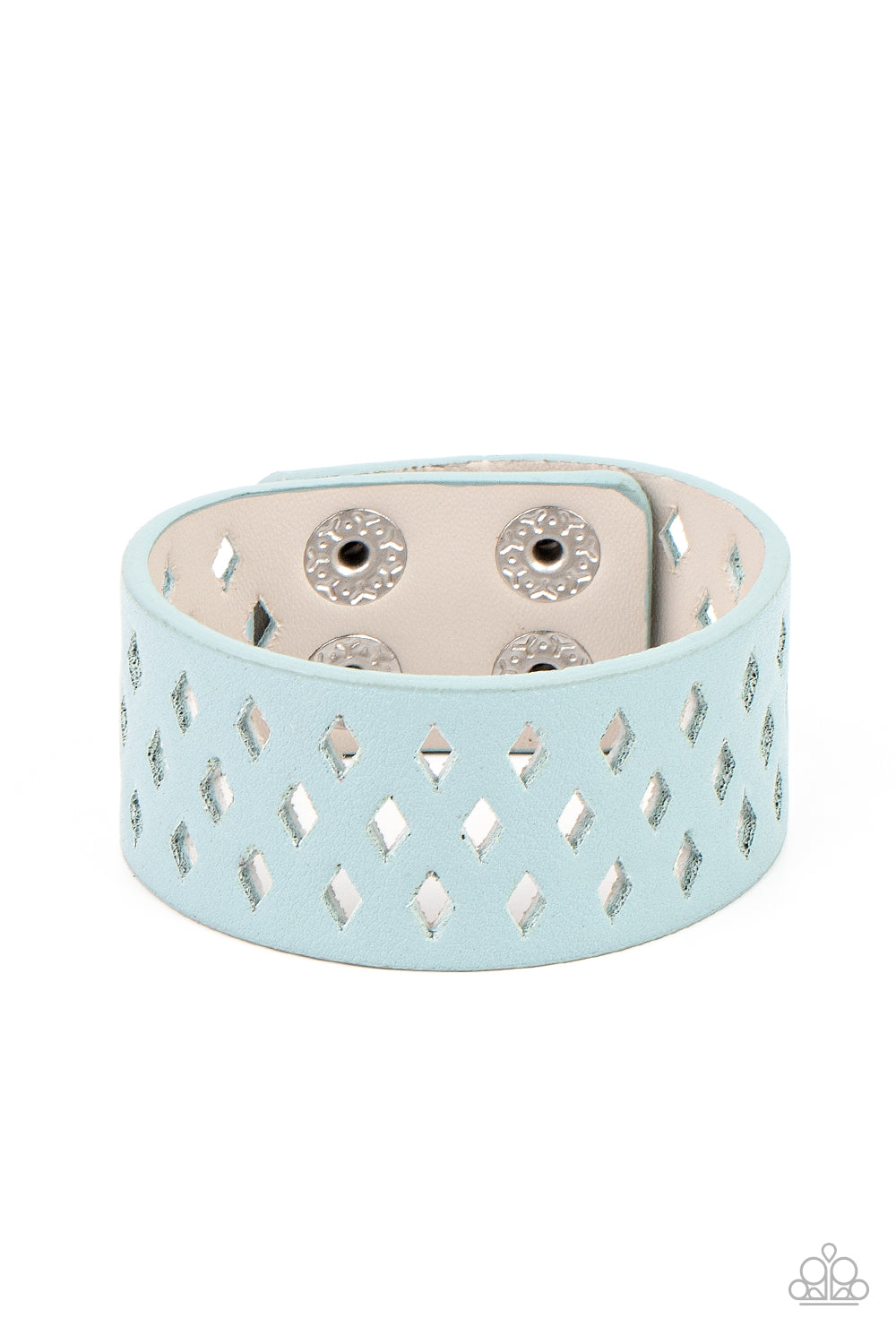 Glamp Champ - Blue Urban Bracelet Paparazzi B0220