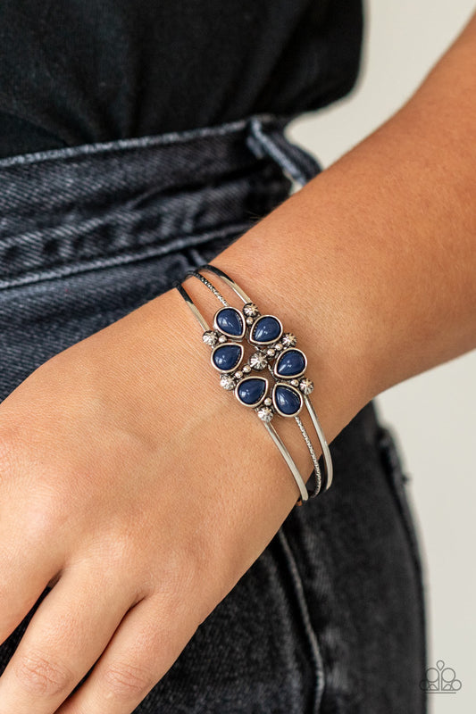 Taj Mahal Meadow - Blue Bracelet Paparazzi B0226