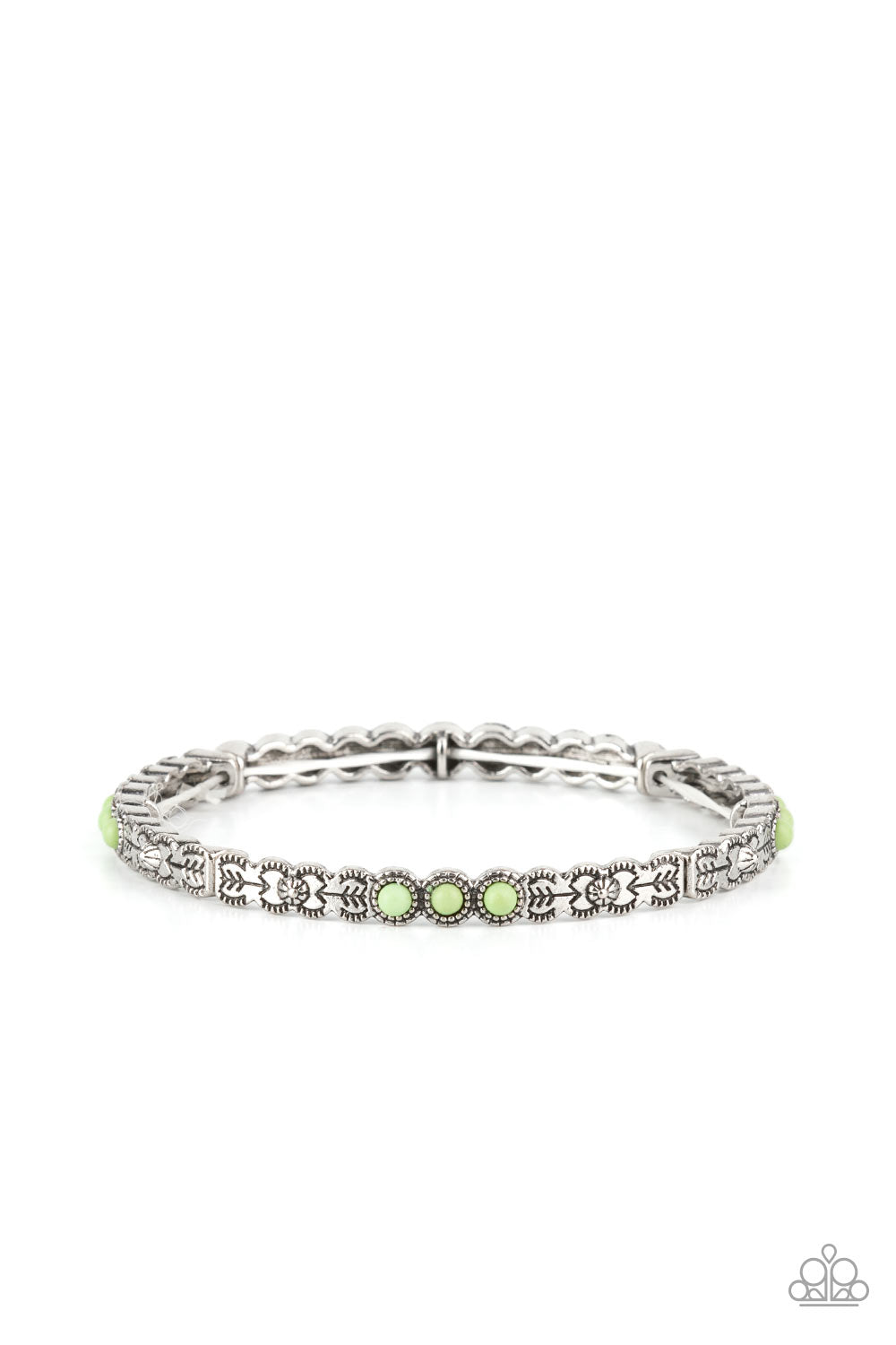 Living In The PASTURE - Green Bracelet B0203