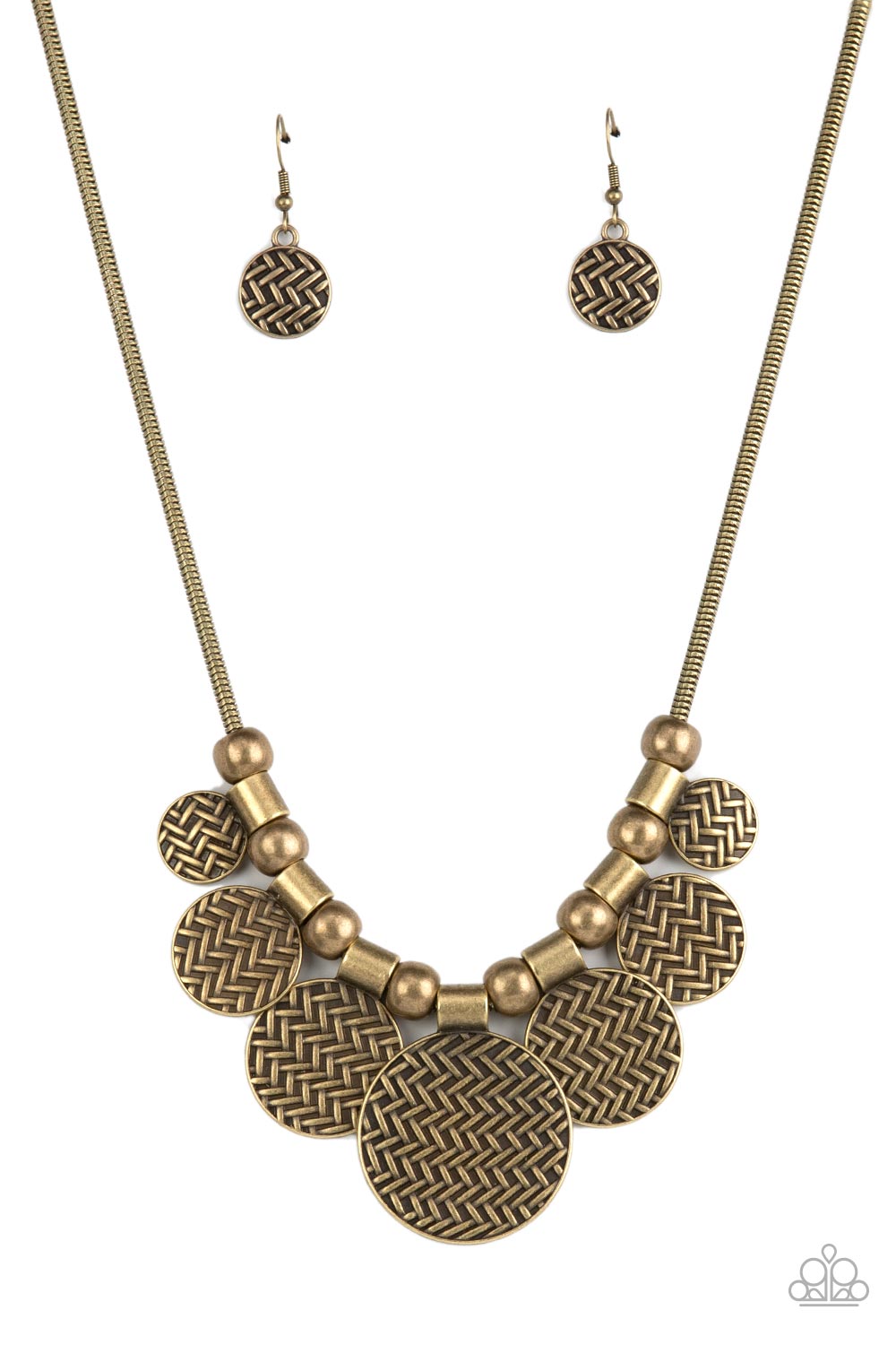 Indigenously Urban - Brass Necklace Paparazzi N0456