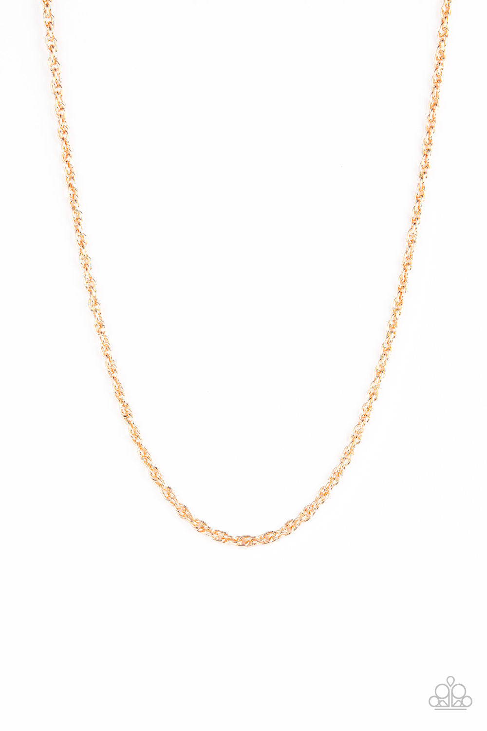 Industrial Interval - Copper Necklace Paparazzi  N0363