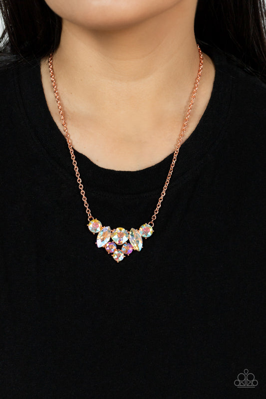 Lavishly Loaded - Copper Necklace Life Of The Party October 2021 N0382