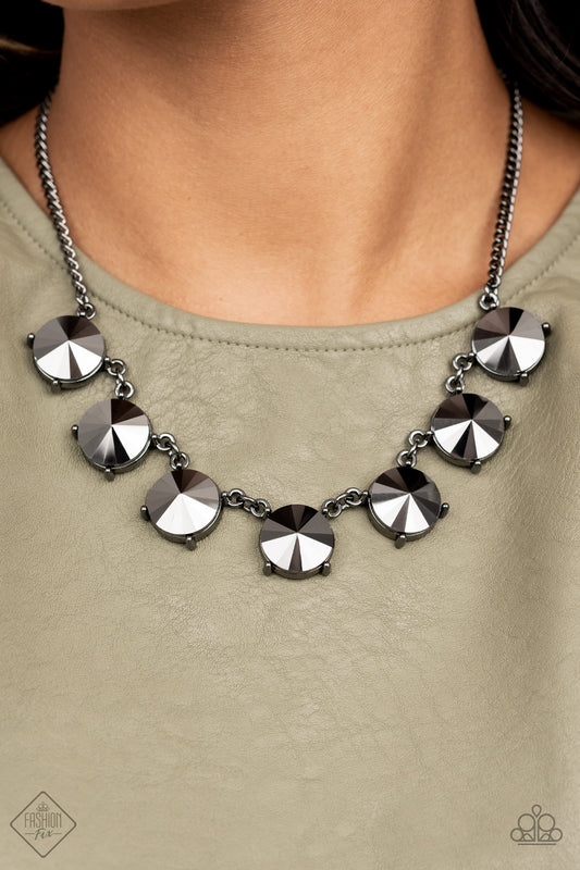 The SHOWCASE Must Go On - Black Necklace September 2021 Fashion Fix N0346