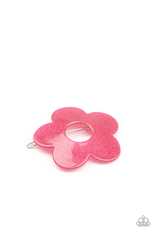 Flower Child Garden - Pink Hair Clip Paparazzi H0058