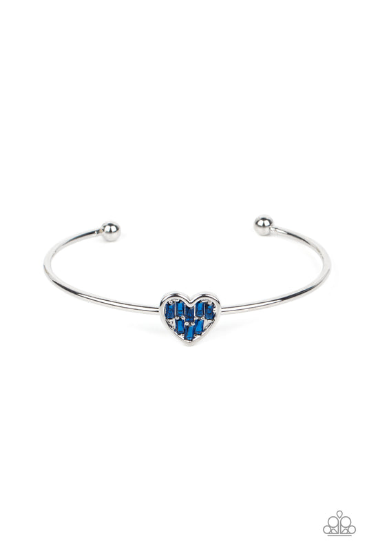 Heart of Ice - Blue Bracelet Paparazzi B0323