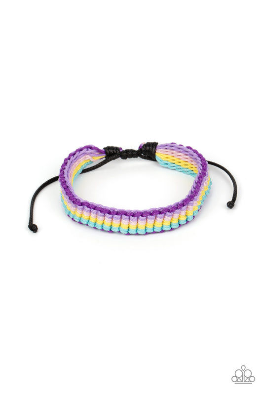 Campfire Craft - Multi Urban Sliding Knot Bracelet Paparazzi B0494