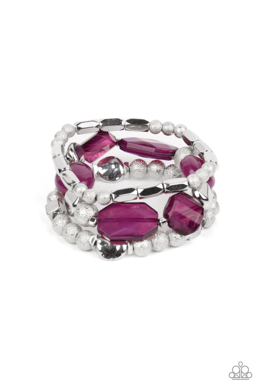 Marina Magic- Purple Bracelets Paparazzi B0282