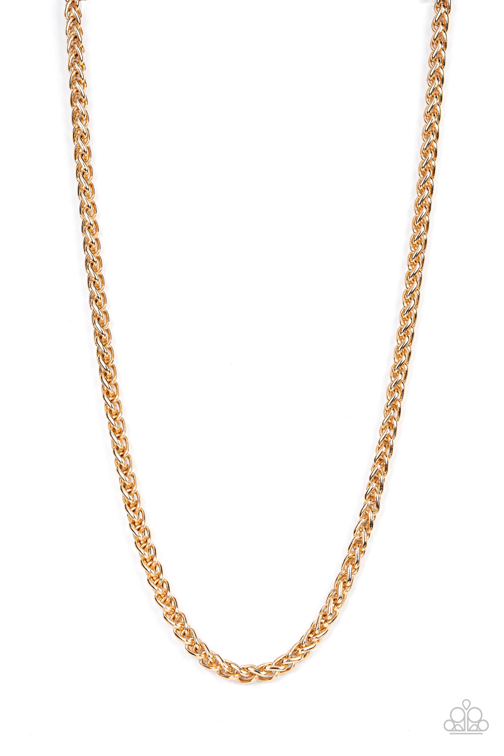 Metro Monopoly - Gold Chain Urban Necklace Paparazzi N1535