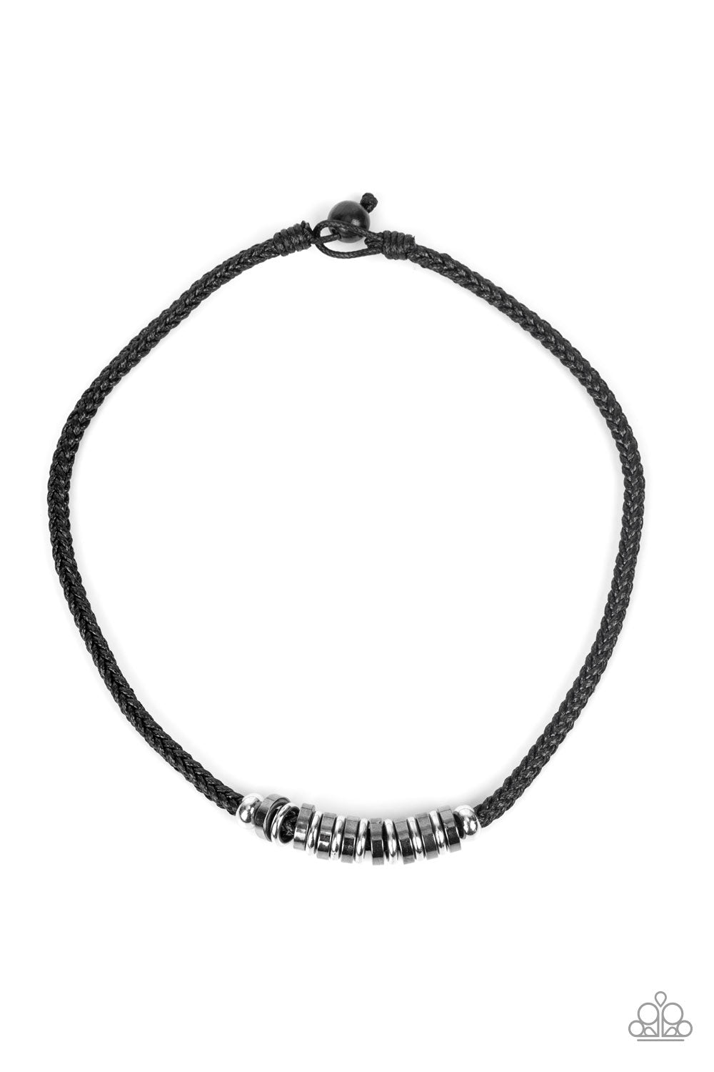 Primitive Prize - Black Urban Necklace Paparazzi N1056