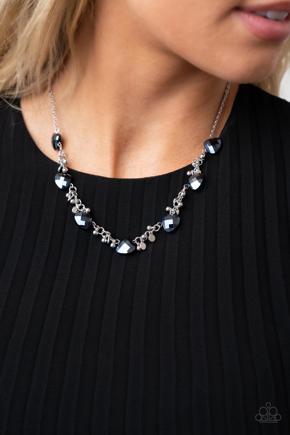 Sassy Super Nova - Blue Necklace Paparazzi N0745