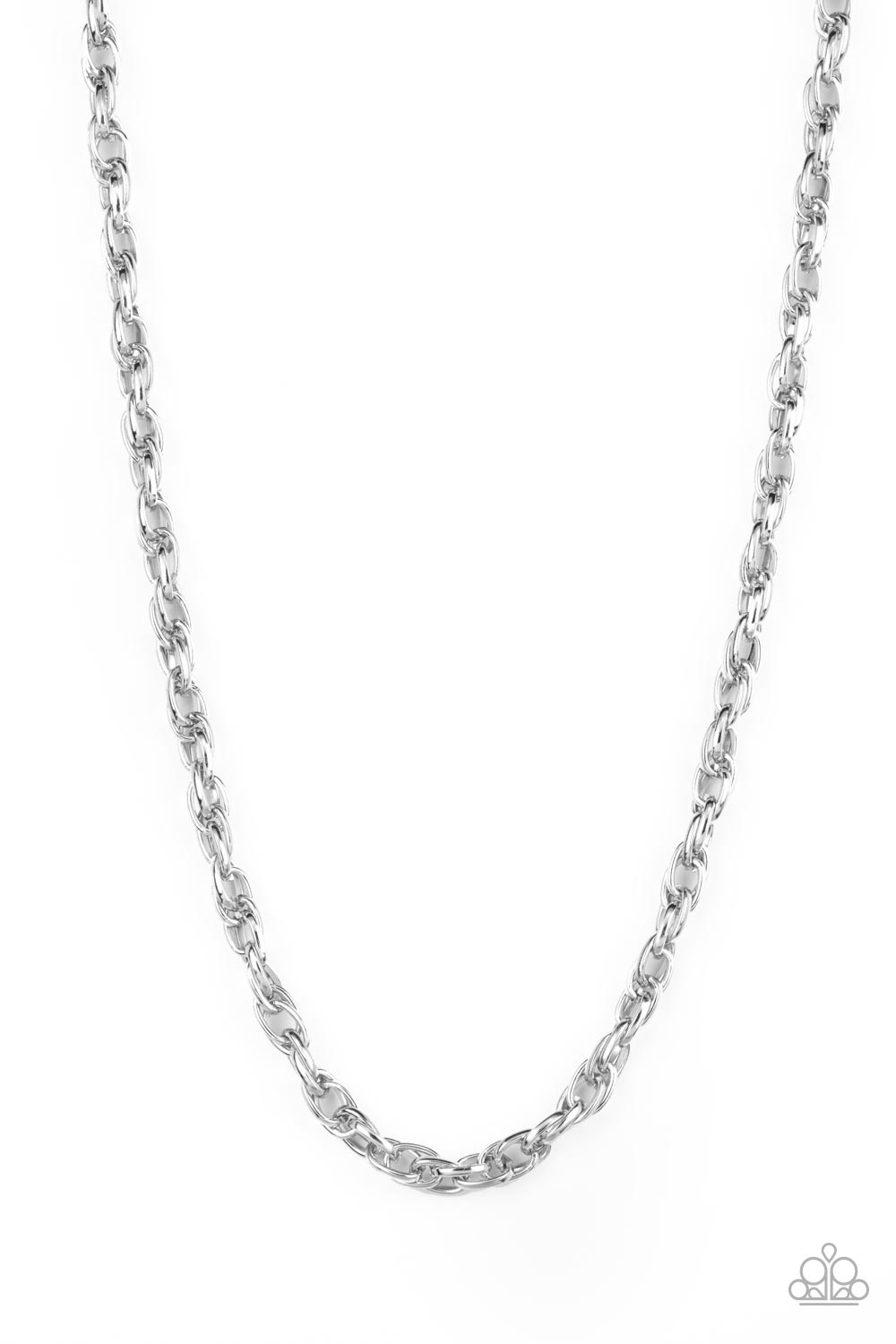 Chopper Hopper - Silver Chain Urban Necklace Paparazzi N1415