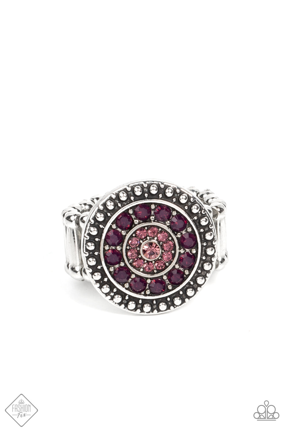 Grove Trove Purple Amethyst Rhinestone Ring November 2021 Fashion Fix Paparazzi R0220