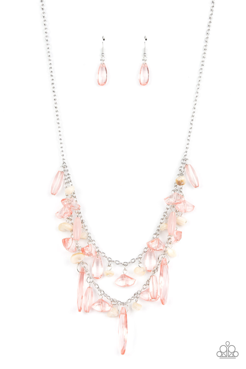 Candlelit Cabana - Pink Necklace Paparazzi N0695