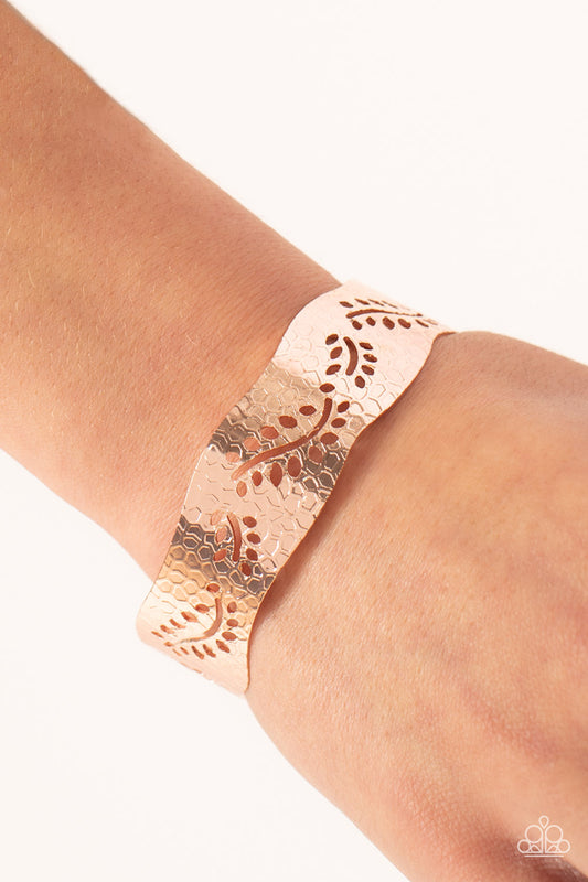 Savanna Oasis - Rose Gold Bracelet Paparazzi B0401