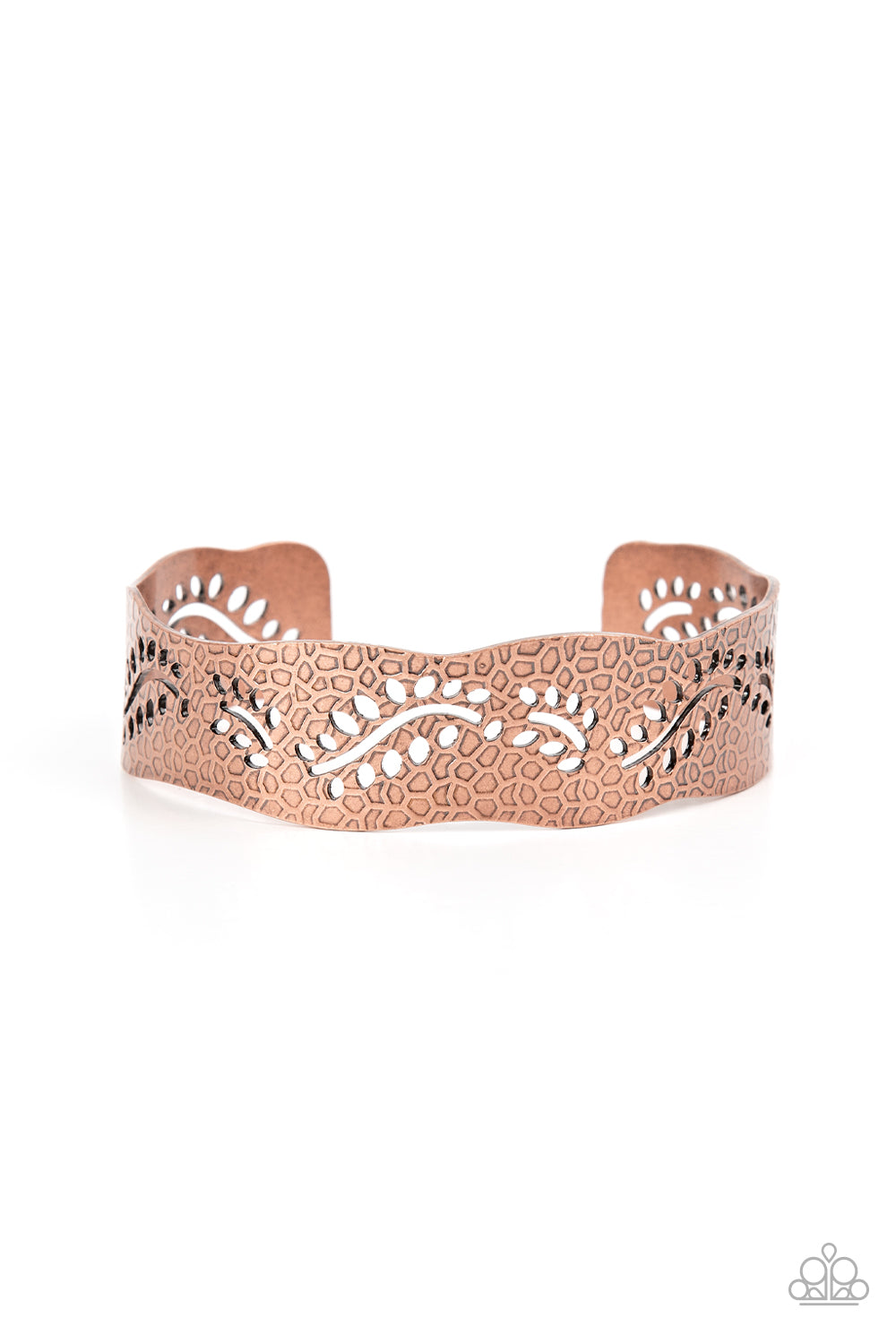 Savanna Oasis - Copper Cuff Bracelet Paparazzi B0407