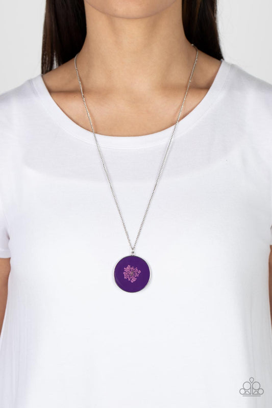 Prairie Picnic - Purple Necklace Paparazzi N0655