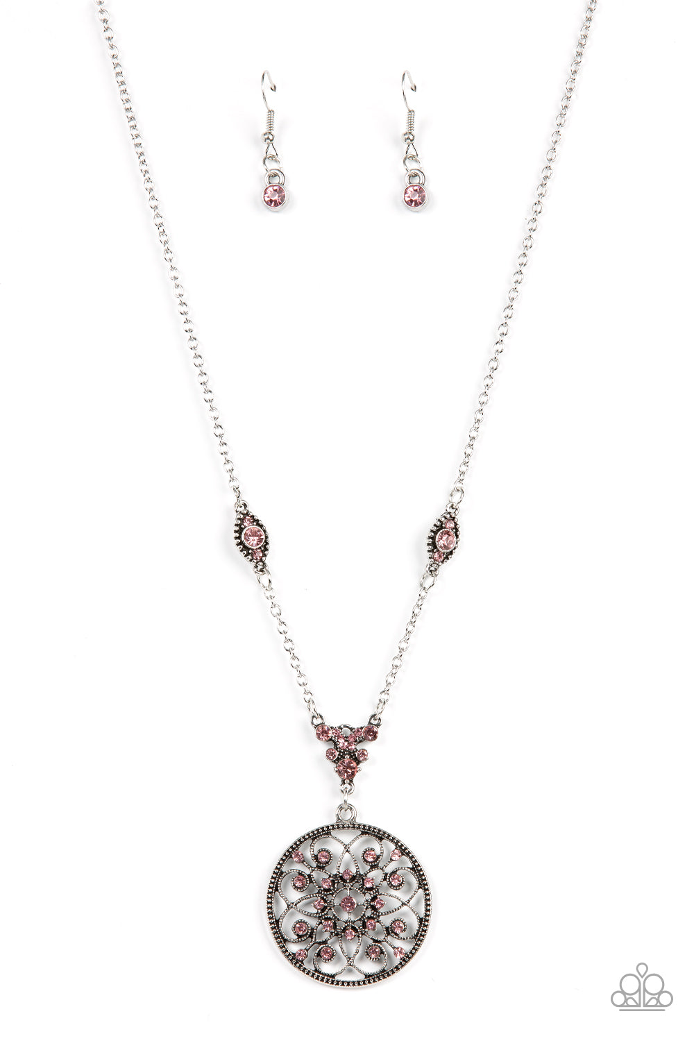 TIMELESS Traveler - Pink Necklace Paparazzi N0532