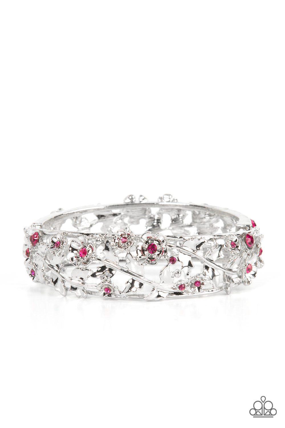 Ripe for the Picking - Pink Hinge Bracelet Paparazzi B0416