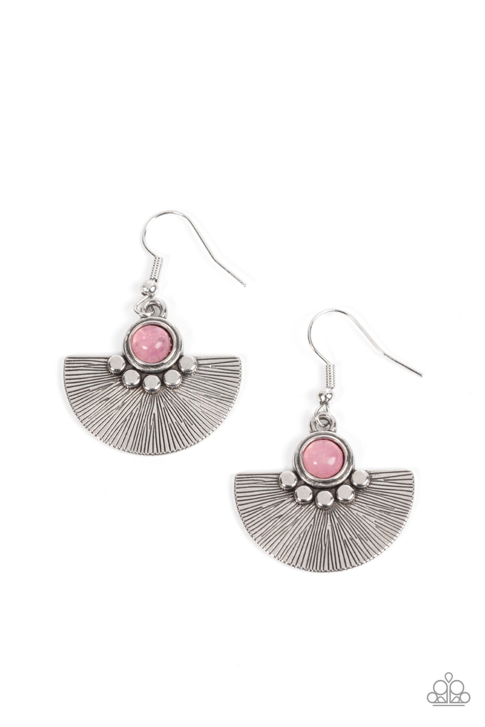 Manifesting Magic - Pink Bead Earring Paparazzi E0850