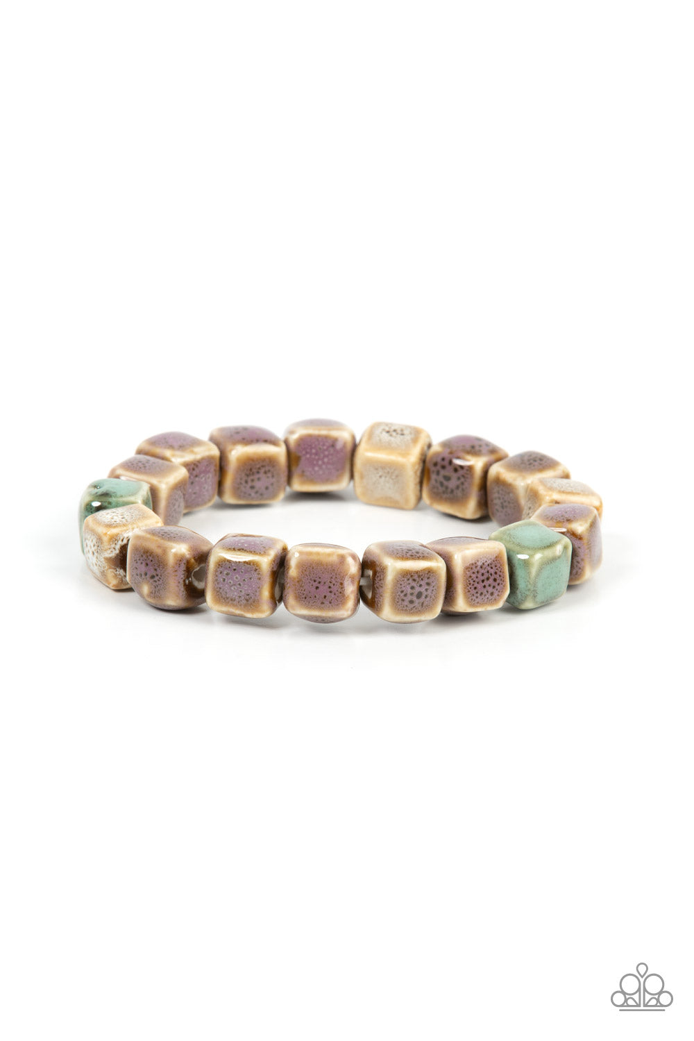 Glaze Craze - Purple Bracelet Paparazzi B0369