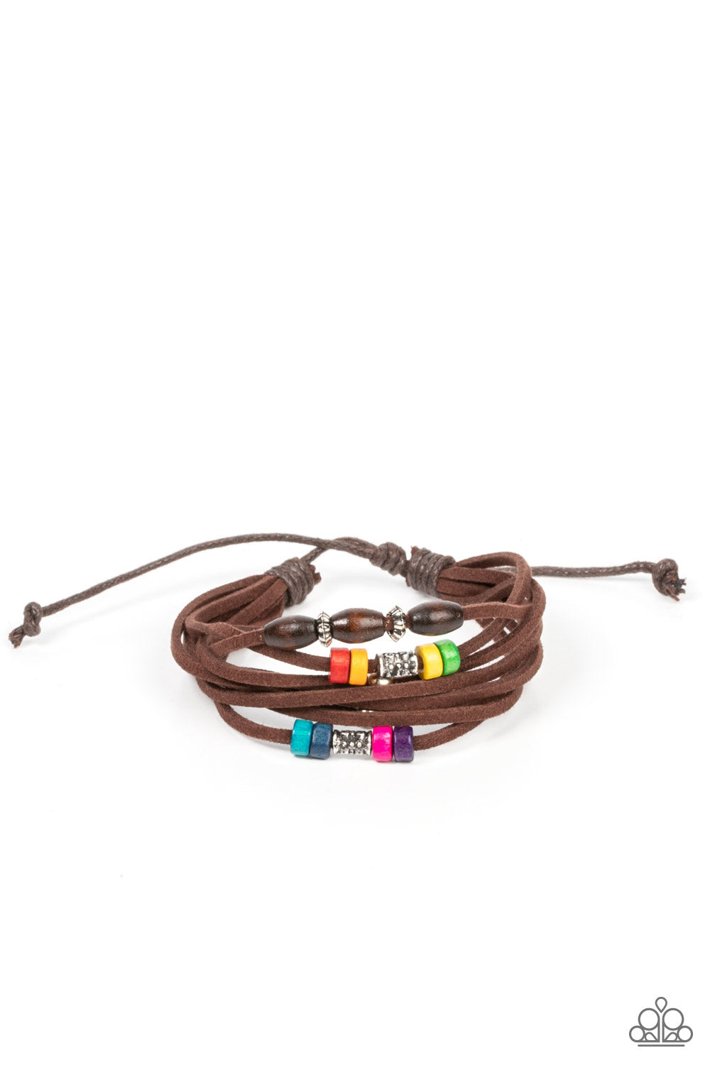 Have a WANDER-ful Day - Multi Colored Bead Urban Bracelet Paparazzi B0658