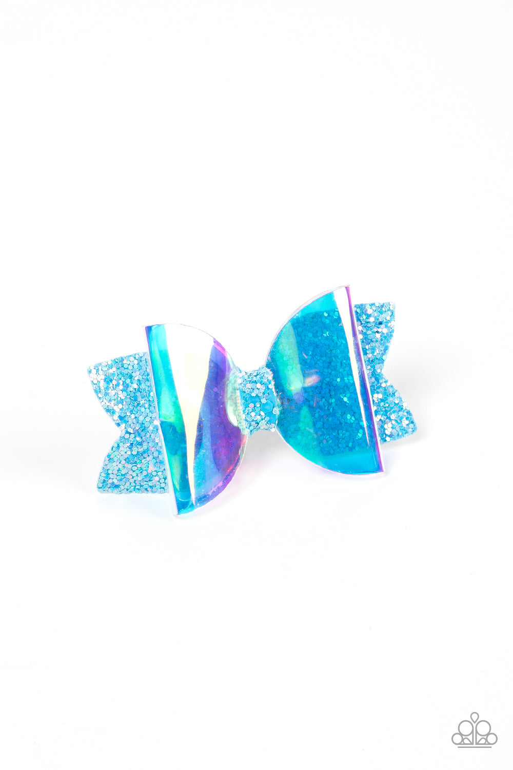 Futuristic Favorite - Blue Iridescent Hair Clip Paparazzi H0073