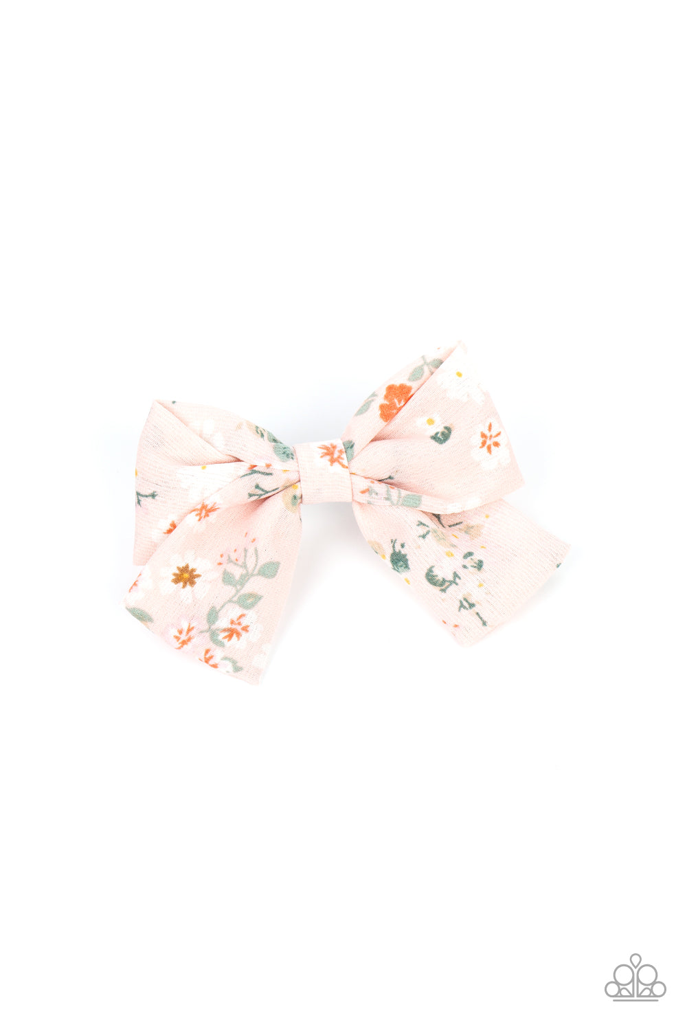 Wide Open Prairies - Pink Ribbon Hair Bow Clip Paparazzi H0083