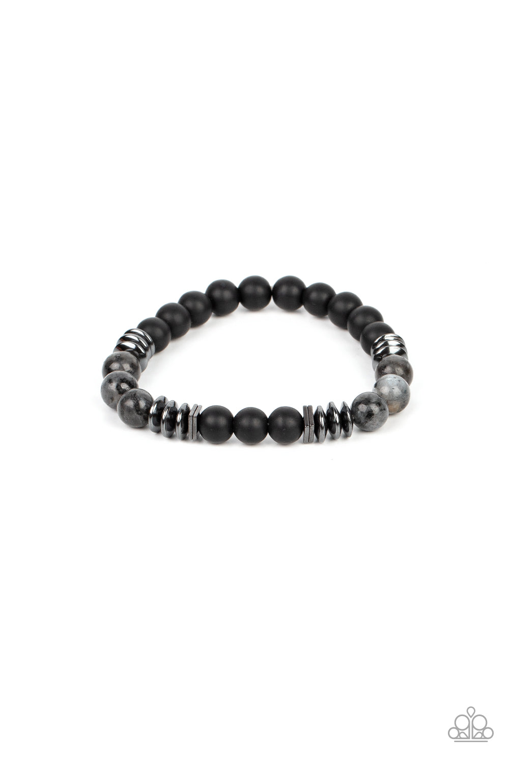 Urban Therapy - Black Stone, Shiny Gunmetal Accents Urban Paparazzi B0842