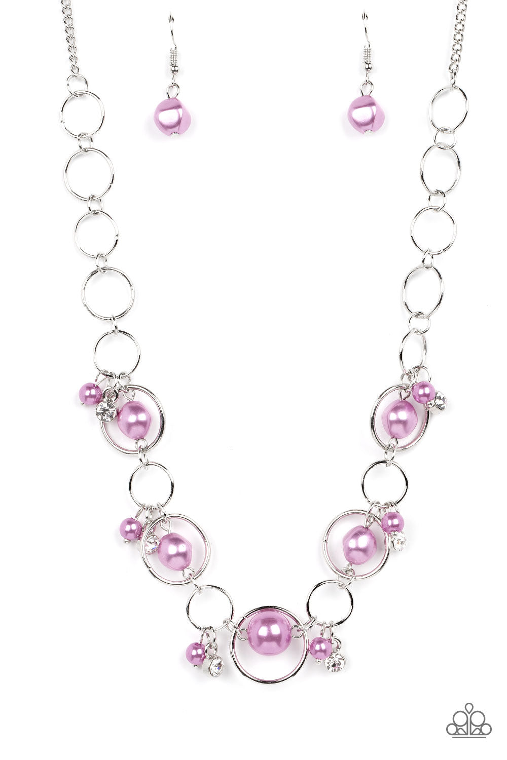 Think of the POSH-ibilities! - Purple Pearl Necklace Paparazzi N1551