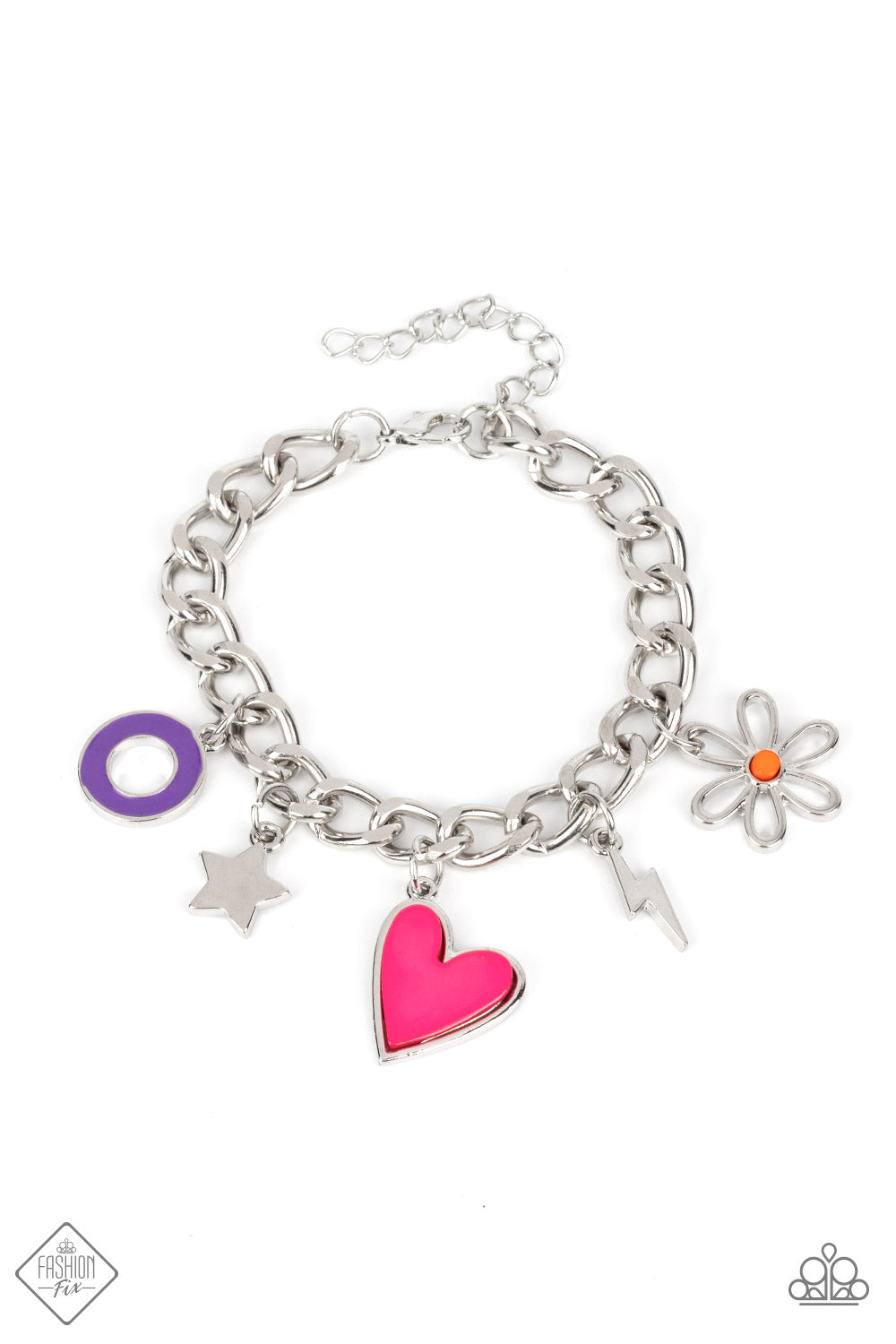 Turn Up the Charm - Multi Charm Bracelet Fashion Fix September 2022 Paparazzi B0694