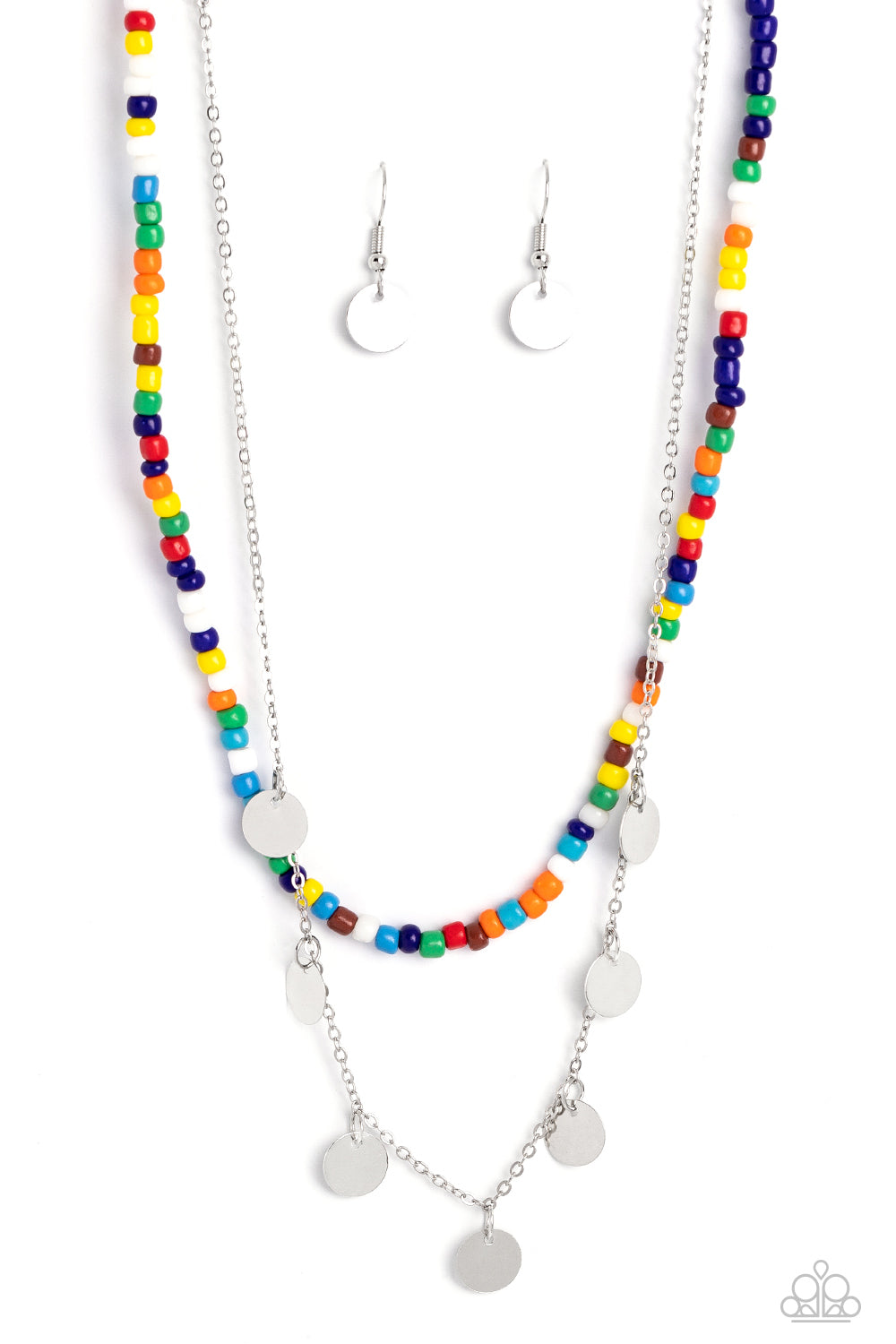 Comet Candy - Multi Seed Bead Necklace Paparazzi N1202