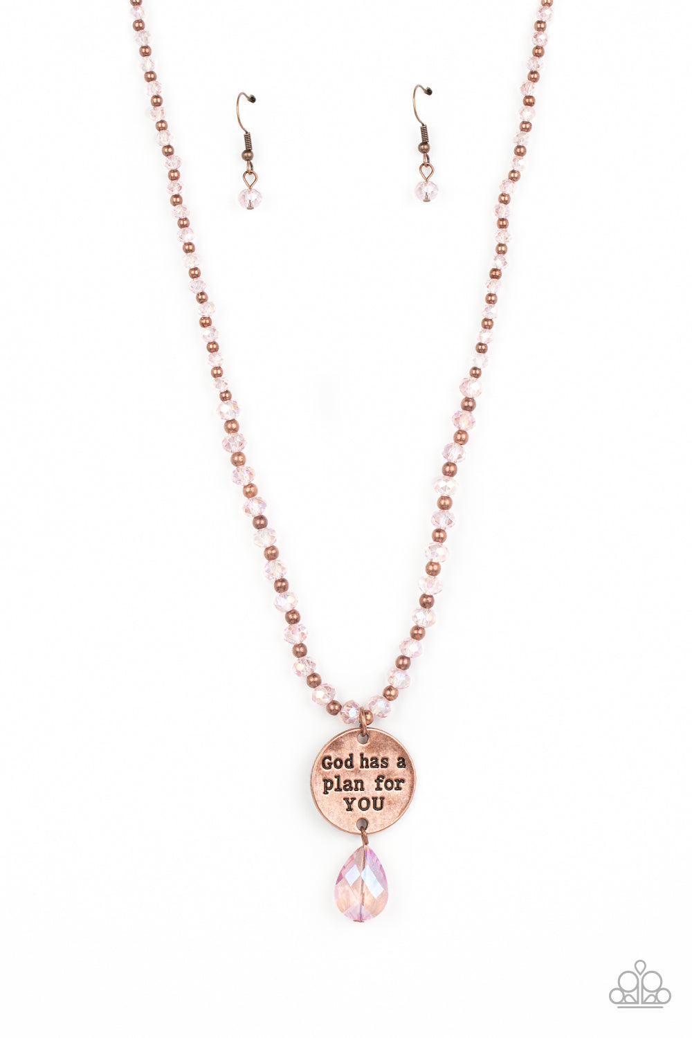 Priceless Plan - Copper Necklace Paparazzi N1199