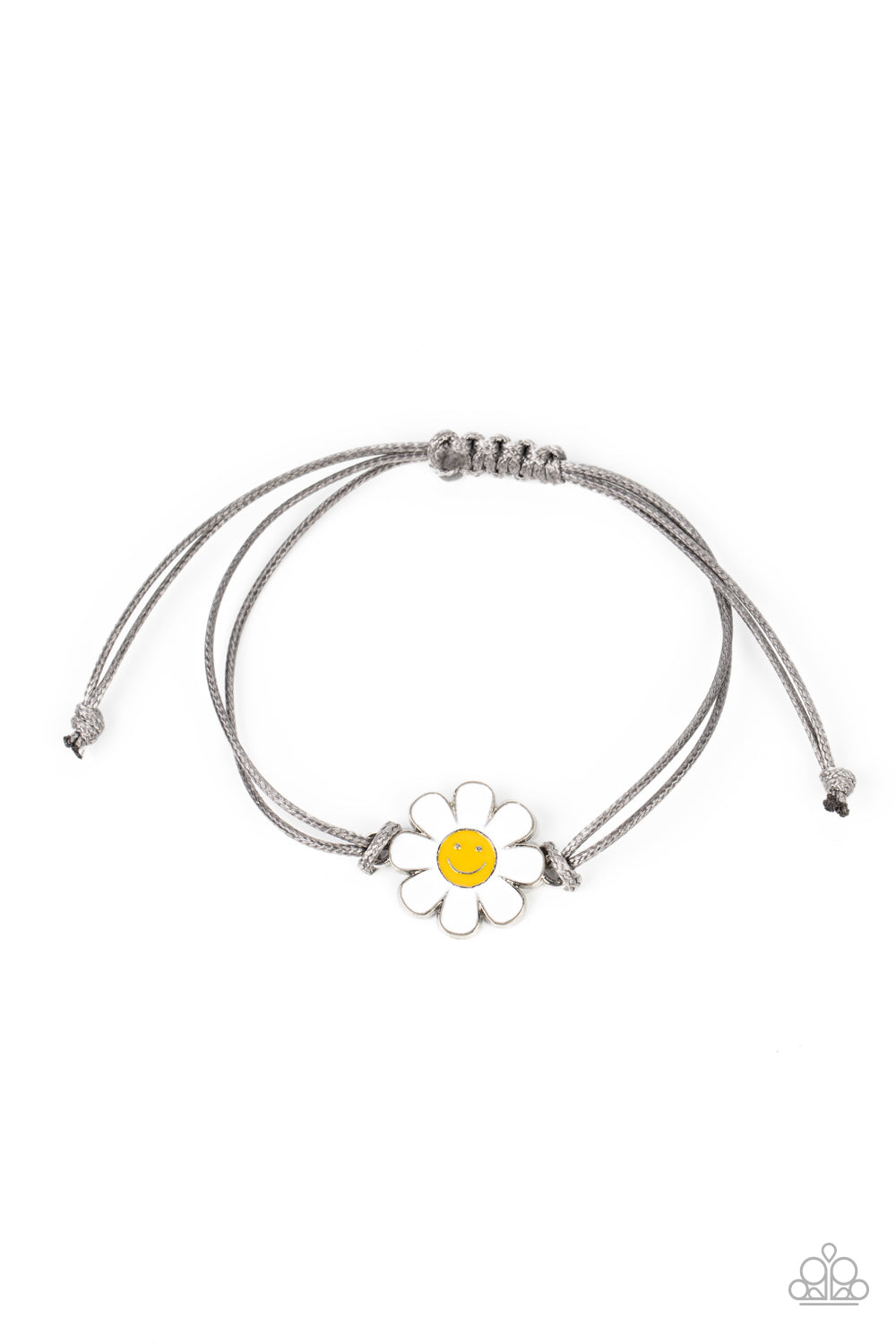 DAISY Little Thing - Silver Sliding Knot Bracelet Paparazzi B1124