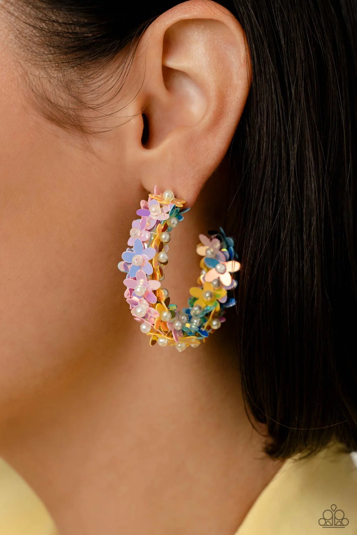 Fairy Fantasia Multi Hoop Earring Life Of The Party March 2023 Paparazzi E1264