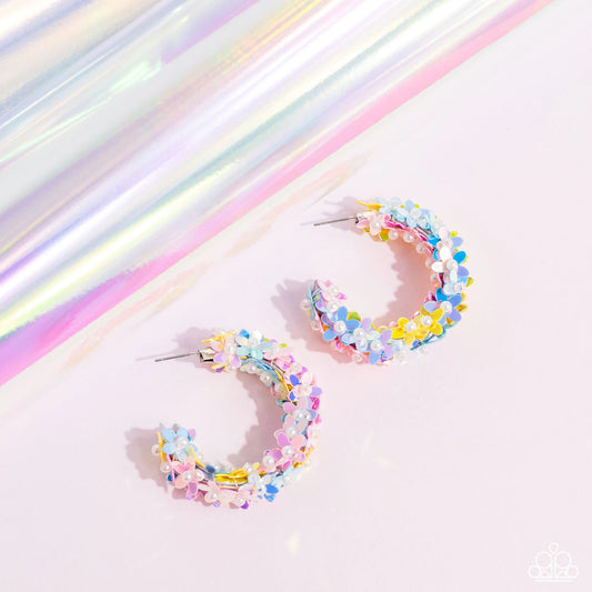 Fairy Fantasia Multi Hoop Earring Life Of The Party March 2023 Paparazzi E1264