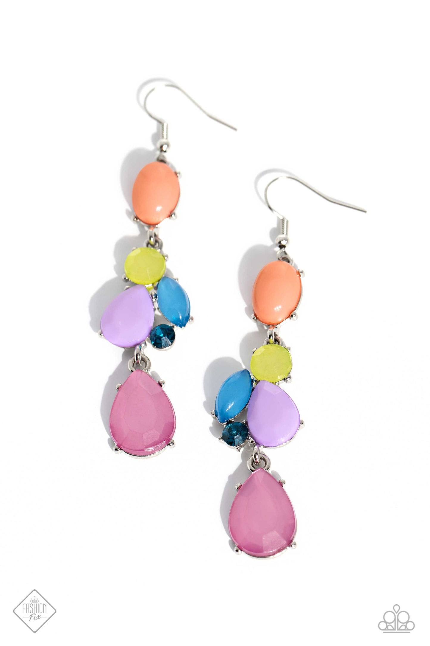 Mystifying Matinee - Multi Colored Earring Fashion Fix May 2023 E1467