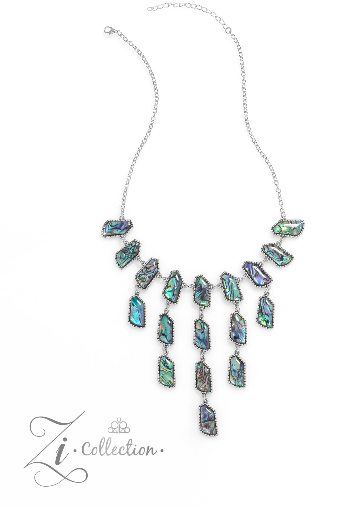 Reverie - Multicolor Abalone Shell Zi Collection Necklace 2023 Paparazzi