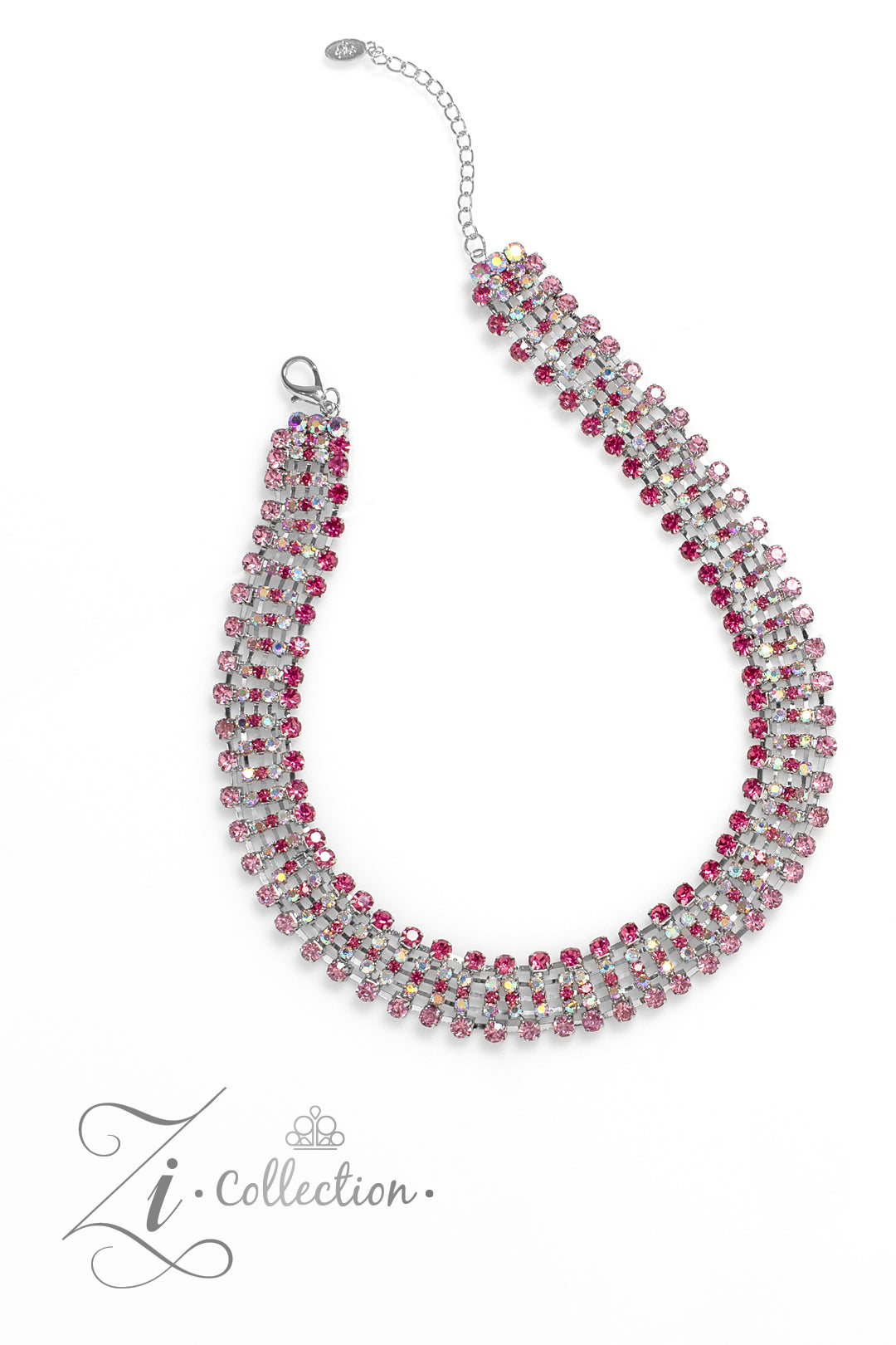 Flirtatious - Pink ZI Collection Necklace 2023 Paparazzi