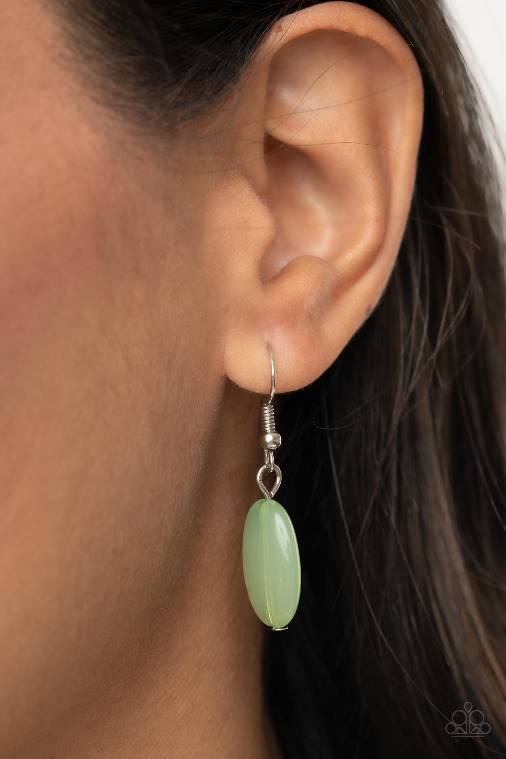 Beachside Boardwalk Green Bead Necklace Paparazzi N0310
