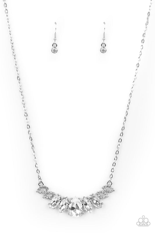 Bride to Beam White Necklace Paparazzi N0167