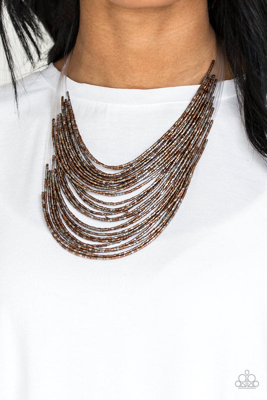 Catwalk Queen Multi Necklace Paparazzi N0046