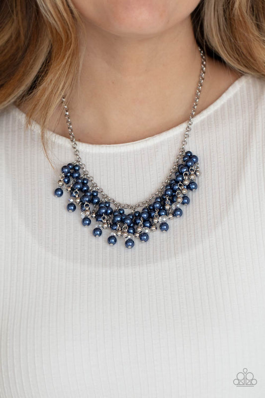 Champagne Dreams Blue Necklace Paparazzi N0412