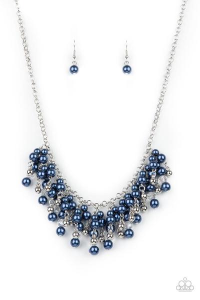 Champagne Dreams Blue Necklace Paparazzi N0412