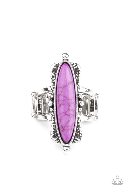 Cottage Craft Purple Ring Paparazzi R0206