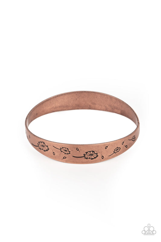 Dandelion Dreamland Copper Bracelet Paparazzi B0054