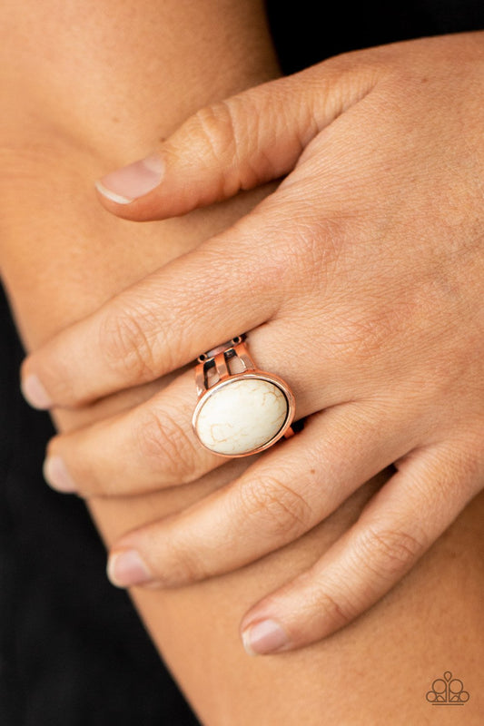 Divine Deserts Copper Ring Paparazzi   R0105