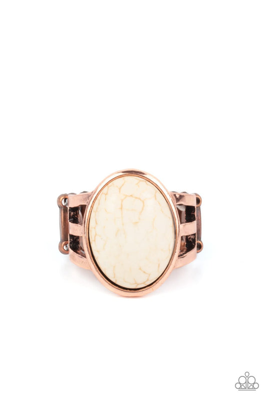 Divine Deserts Copper Ring Paparazzi   R0105