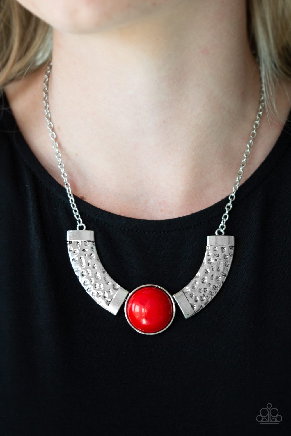 Egyptian Spell Red Necklace Paparazzi N0001