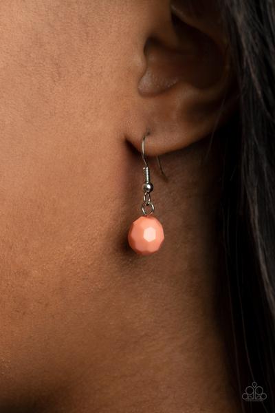 Extra Eloquent Orange Necklace Paparazzi  N0224