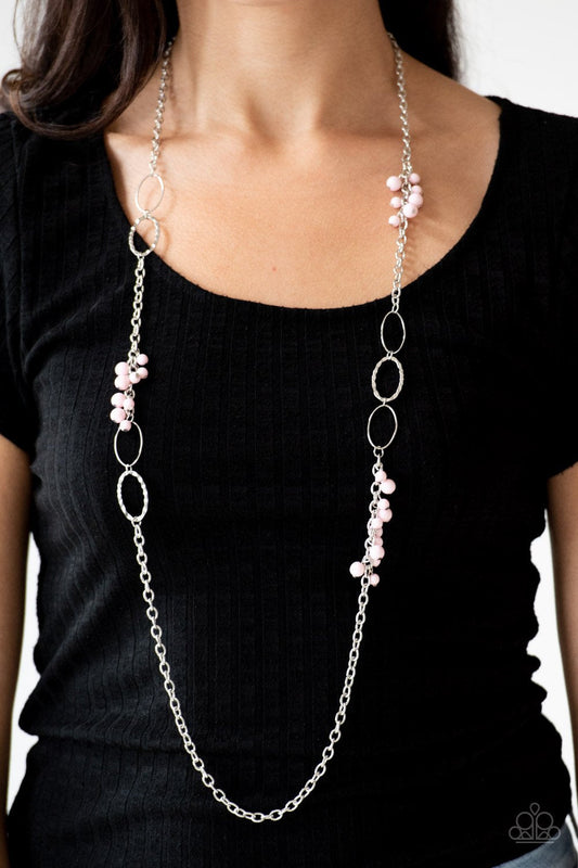 Flirty Foxtrot Pink Necklace Paparazzi N0631
